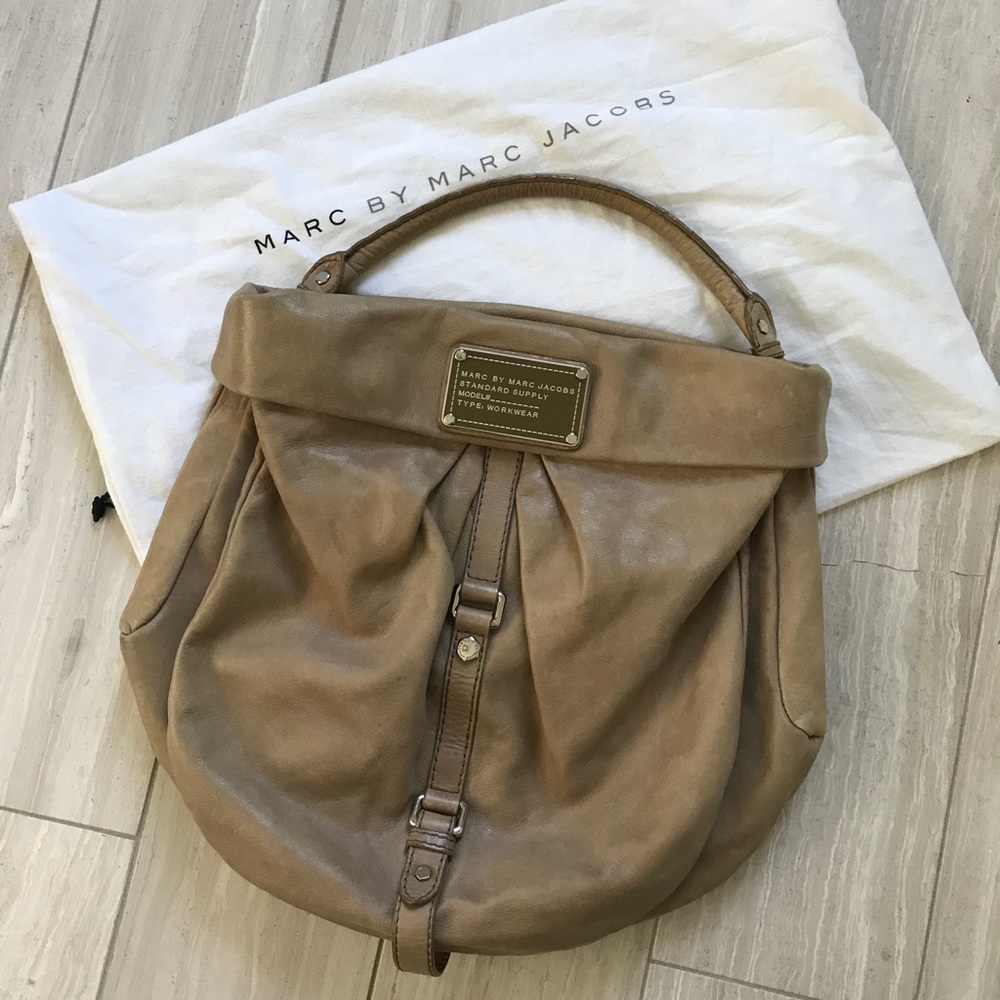 Marc by Marc Jacob Dr Q Lil Riz leather hobo bag